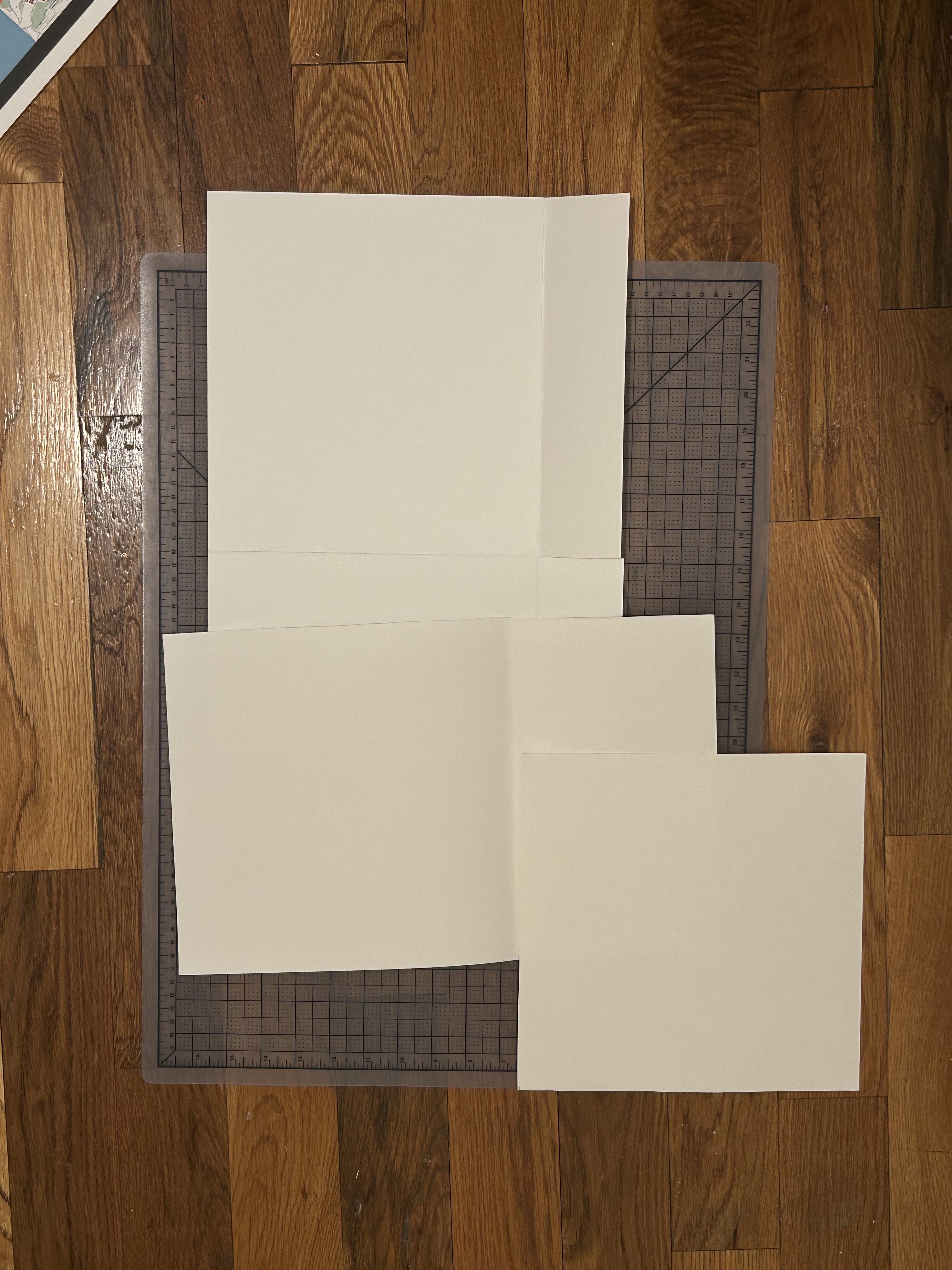 Building the canvas paper origami structure
