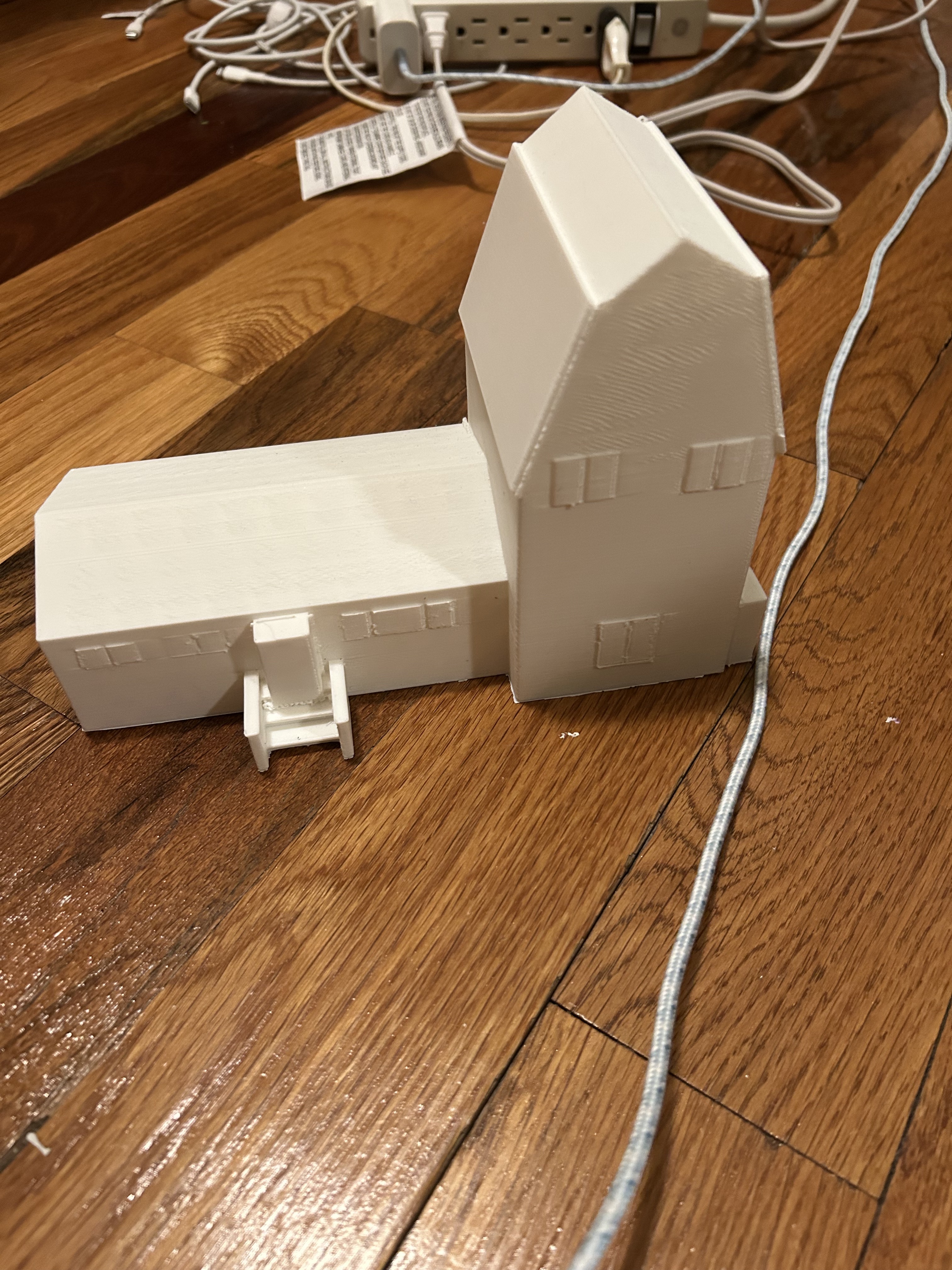 First 3D print — too small